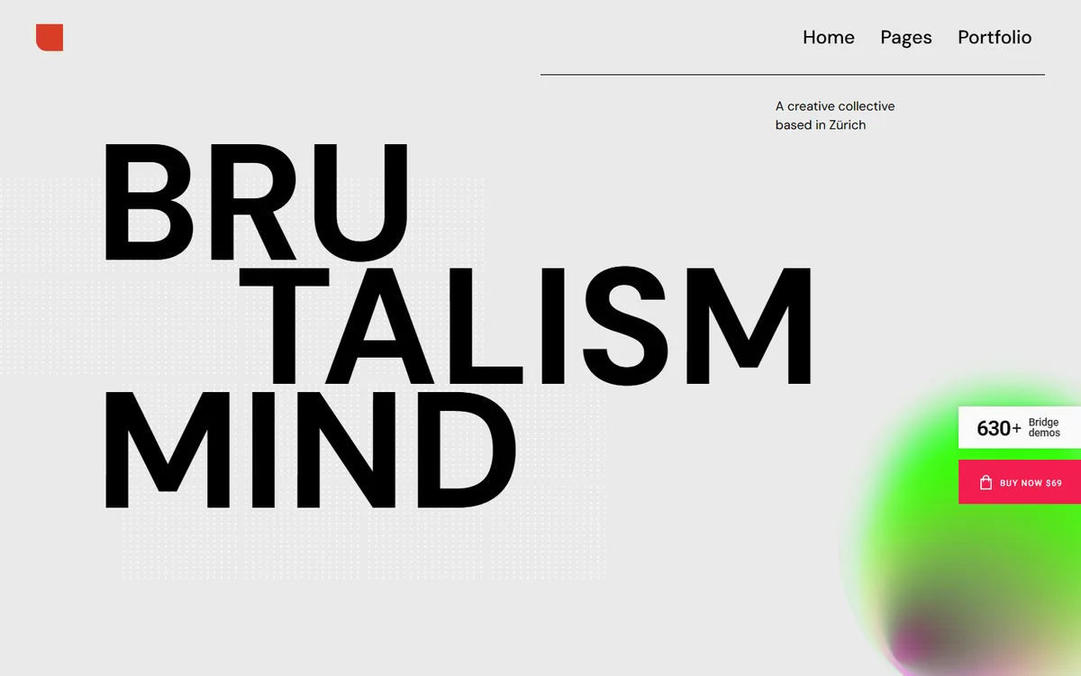 Modern Ajans web tasarım demosu
