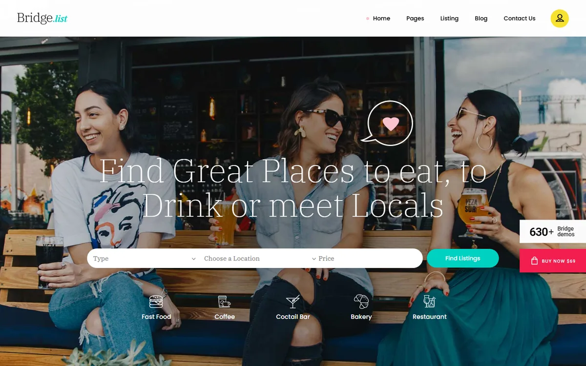 Listing elementor web tasarım demosu