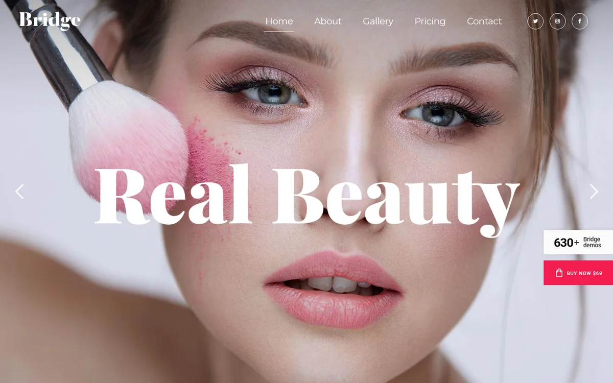 Makeup Sanatçı wpbakeryelementor web tasarım demosu