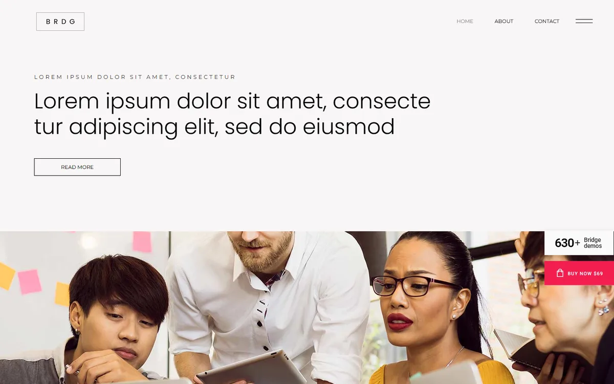 Kurumsal Light elementor web tasarım demosu