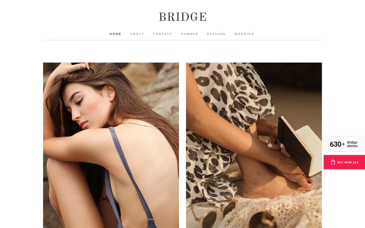 Moda II elementor web tasarım demosu