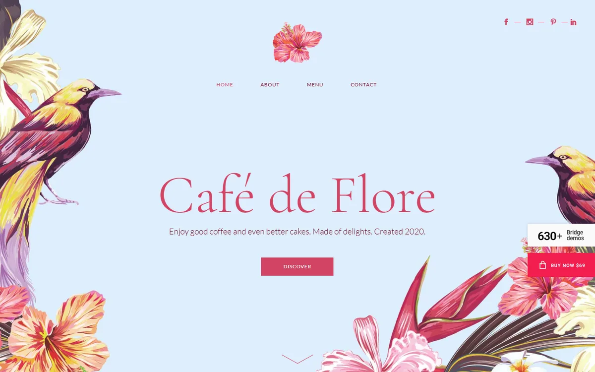 Coffeehouse elementor web tasarım demosu