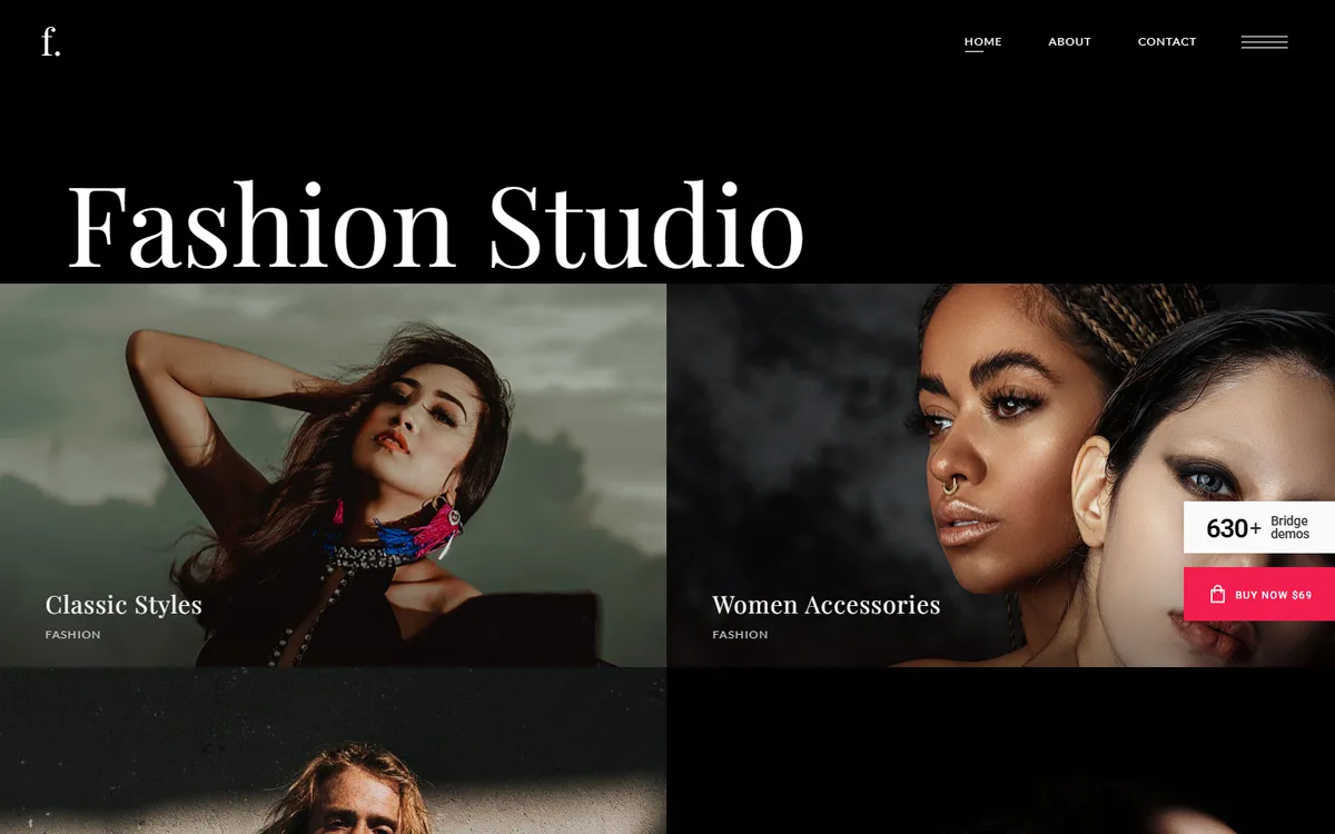Moda Portföy elementor web tasarım demosu