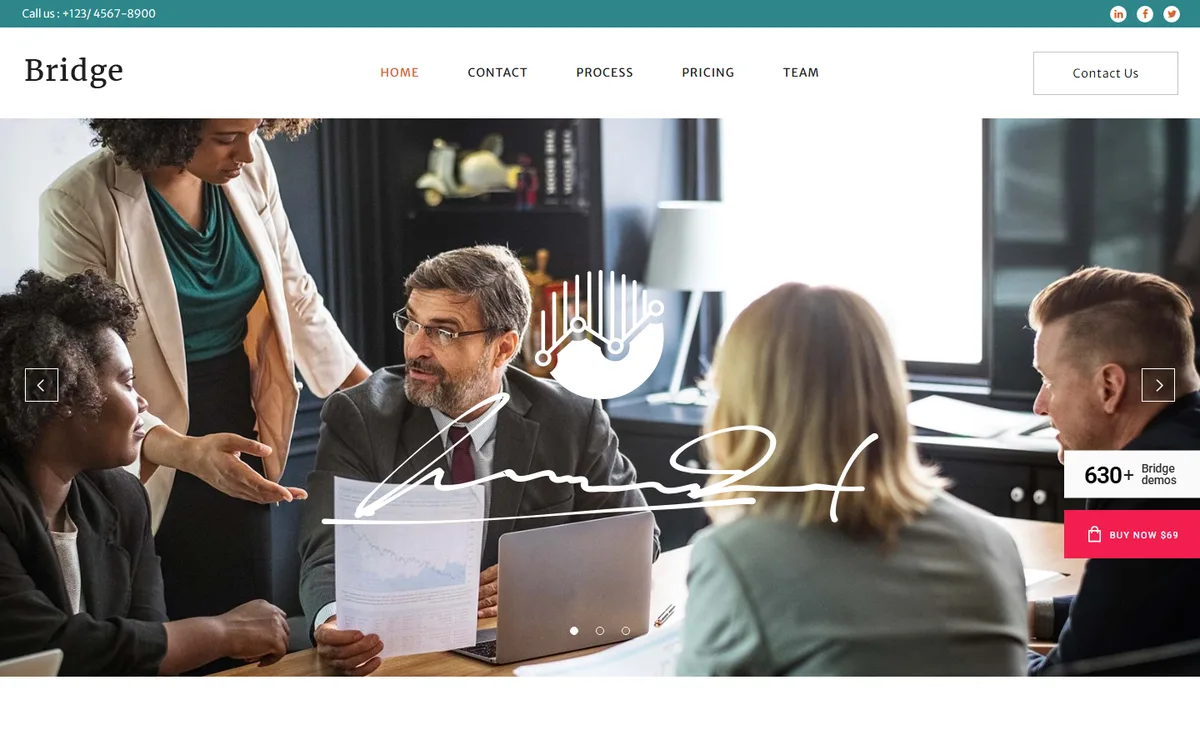 Accounting elementor web tasarım demosu