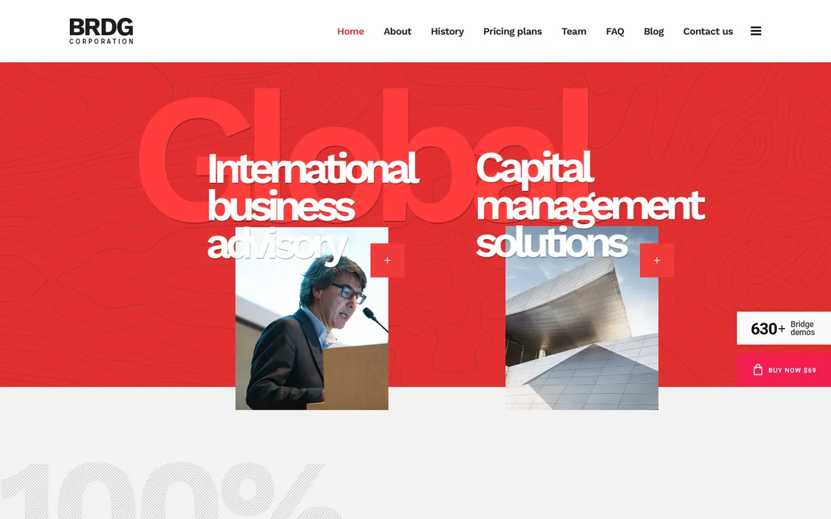 Global Kurumsal wpbakery web tasarım demosu