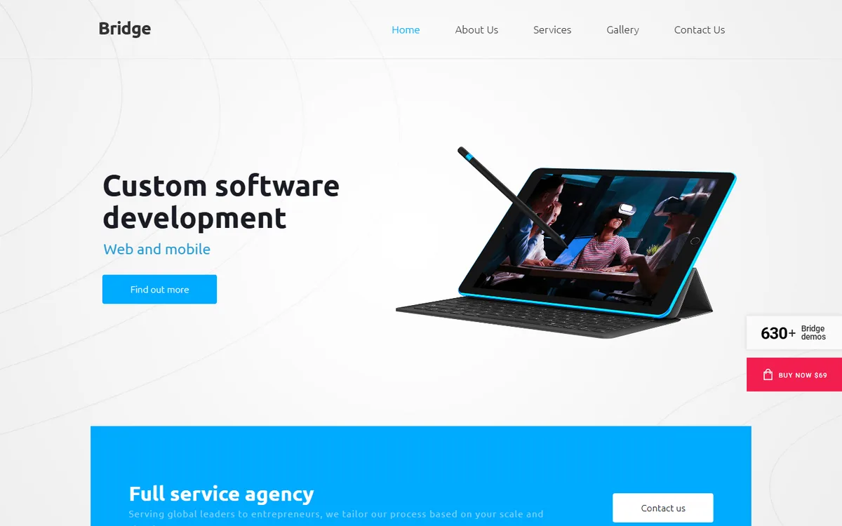 Yazılım Development wpbakery web tasarım demosu