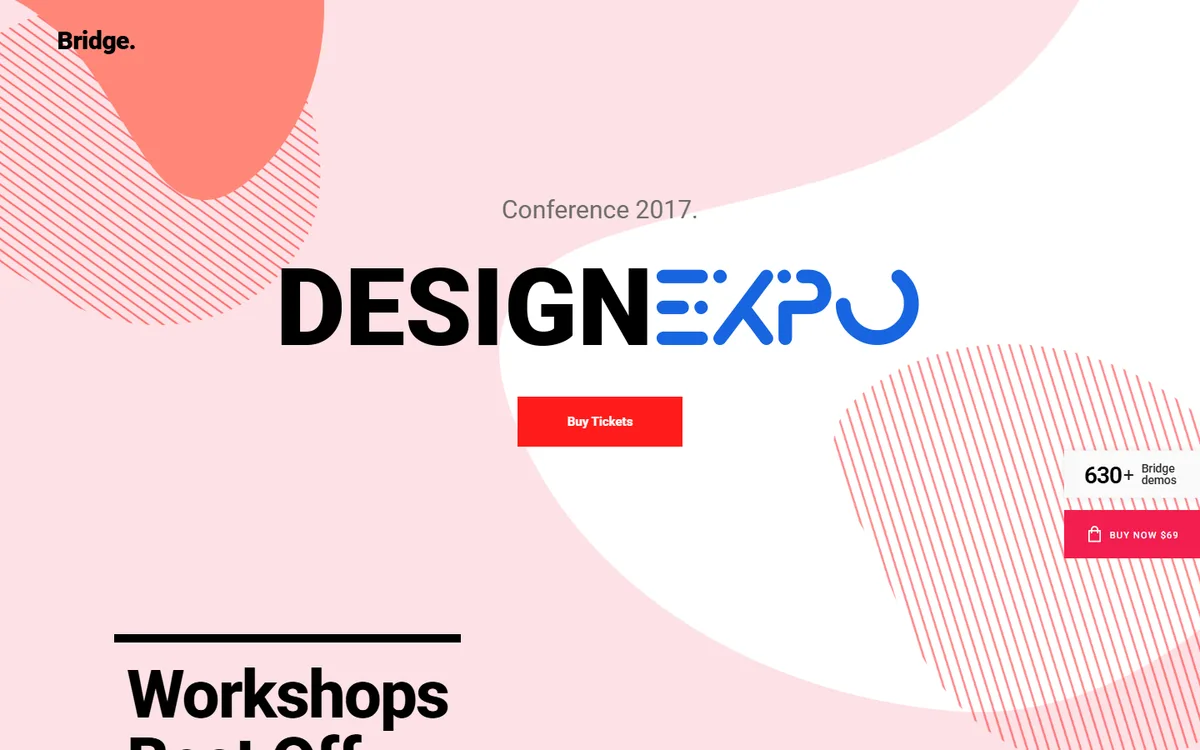 Designer Expo wpbakery web tasarım demosu