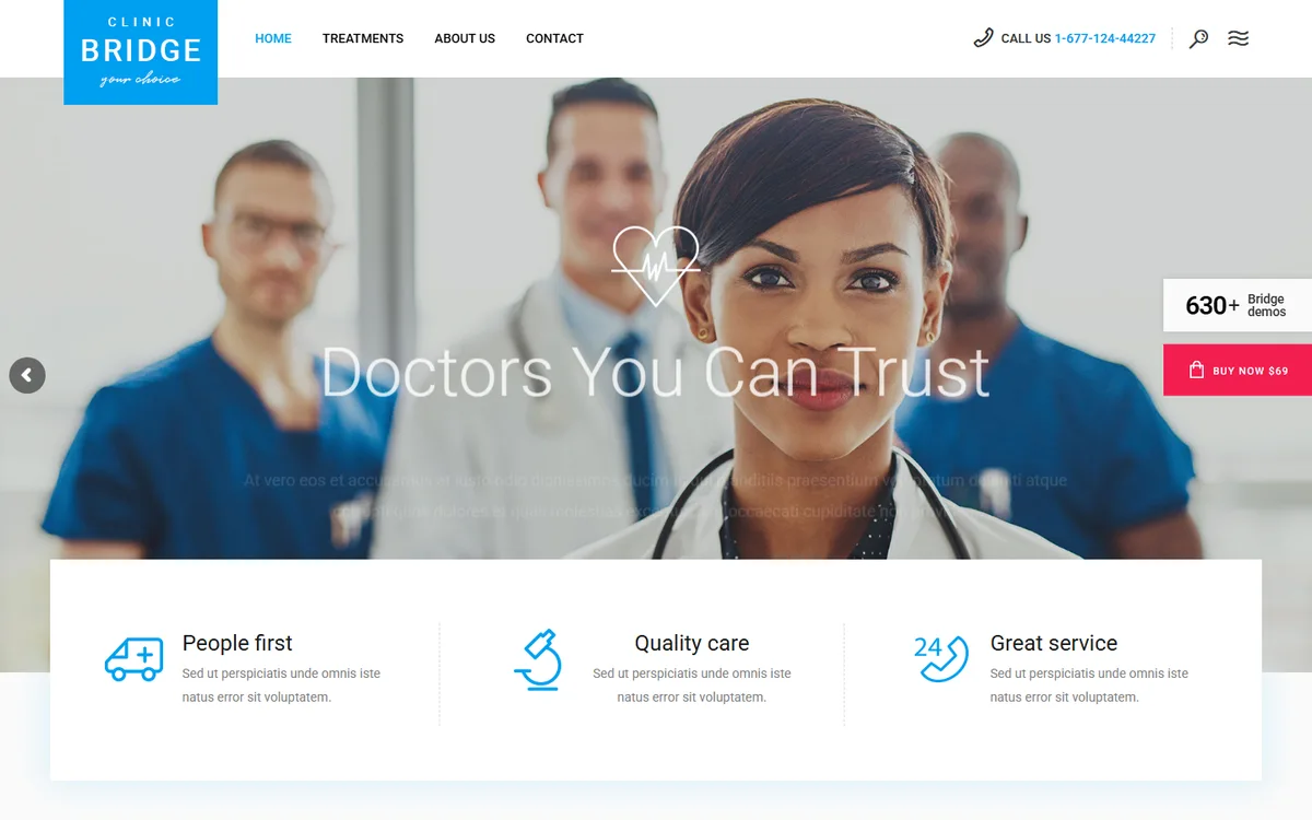 Medikal wpbakeryelementor web tasarım demosu