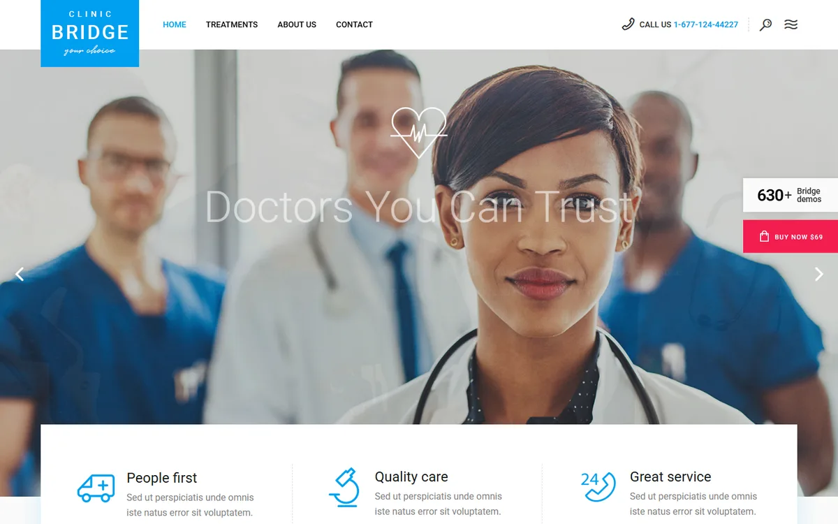 Medikal wpbakeryelementor web tasarım demosu