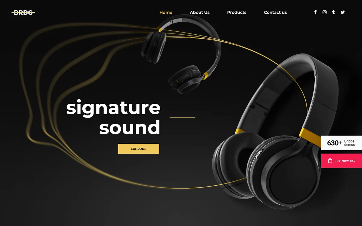 Hi - Fi wpbakery web tasarım demosu