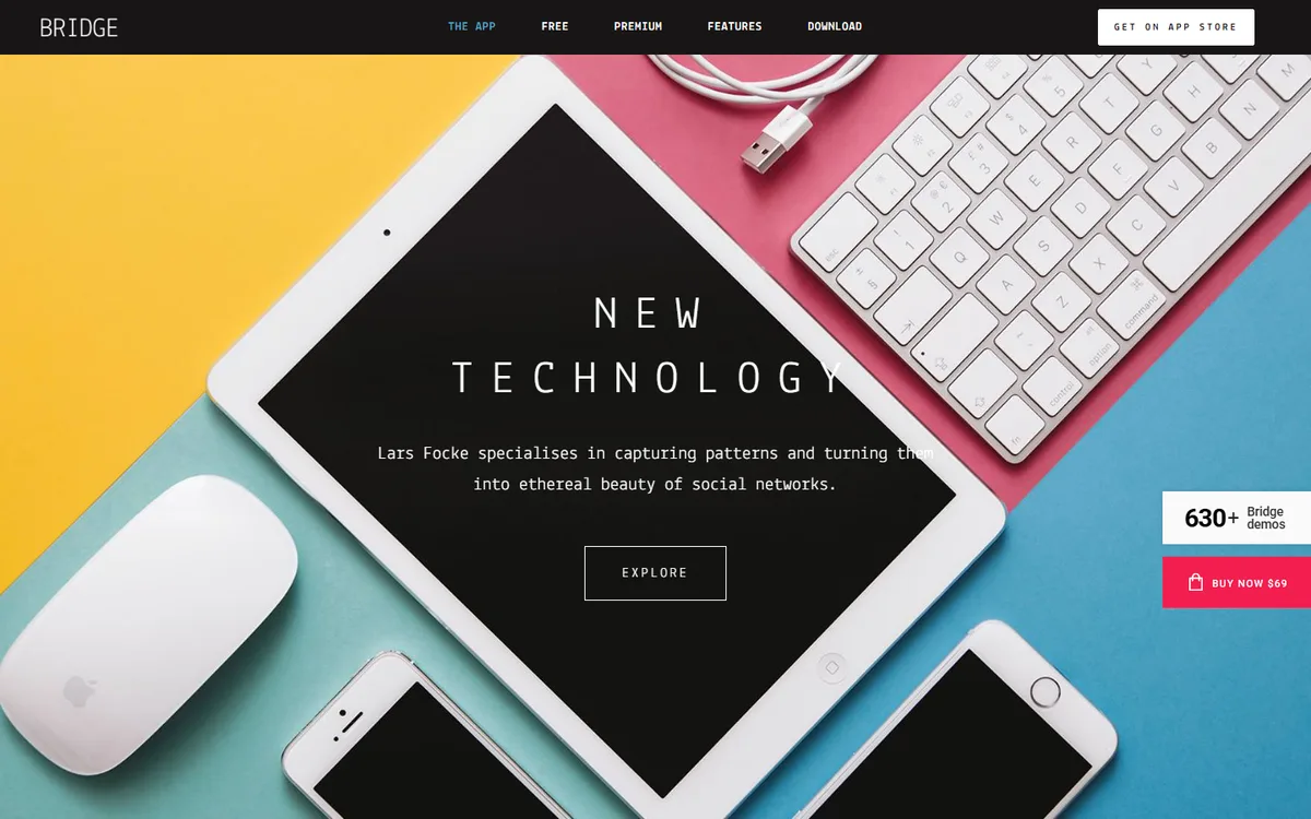 Tech Showcase wpbakery web tasarım demosu