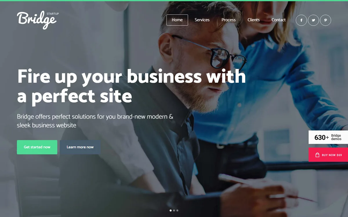 Dijital Startup wpbakery web tasarım demosu