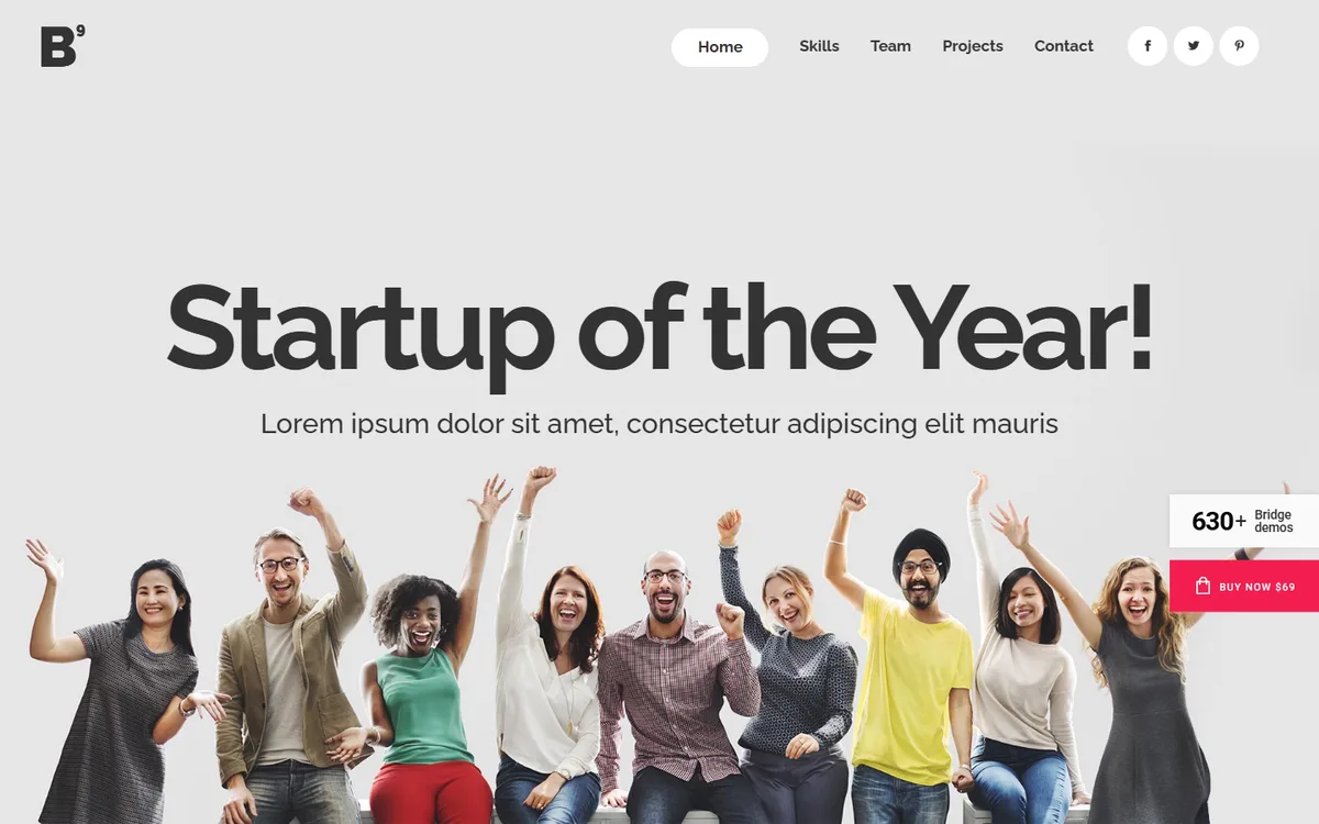 Startup wpbakeryelementor web tasarım demosu