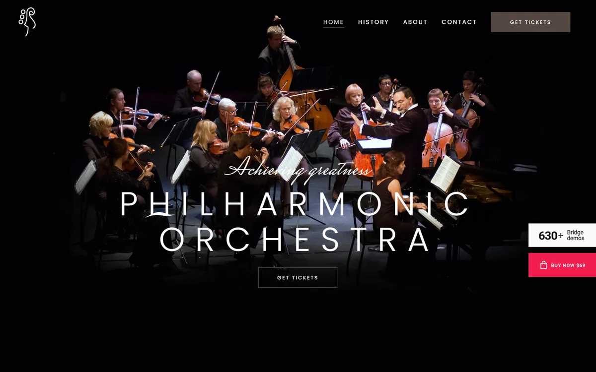 Orchestra wpbakery web tasarım demosu