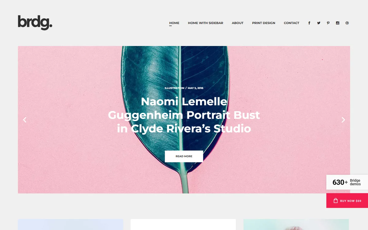 Modern Blog wpbakery web tasarım demosu
