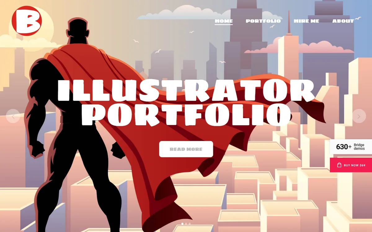 Illustrator wpbakery web tasarım demosu