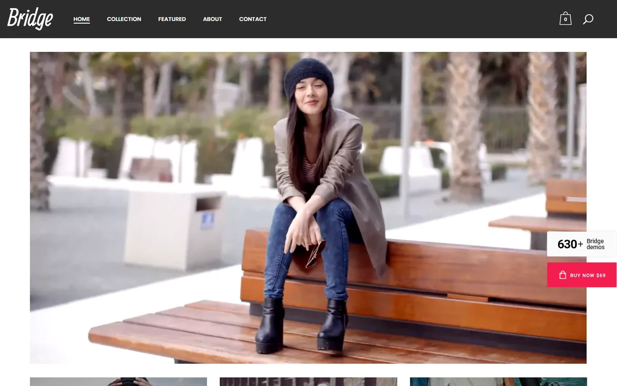 Minimal Mağazası wpbakery web tasarım demosu
