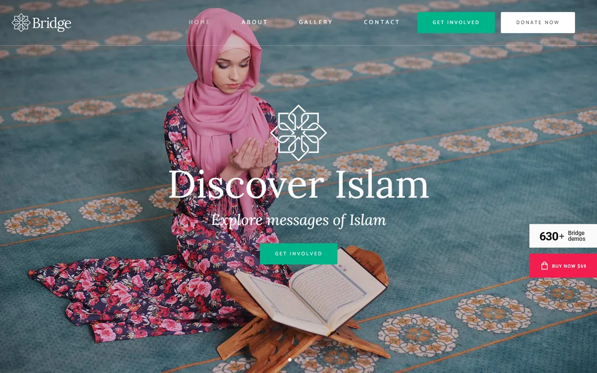 Mosque wpbakery web tasarım demosu