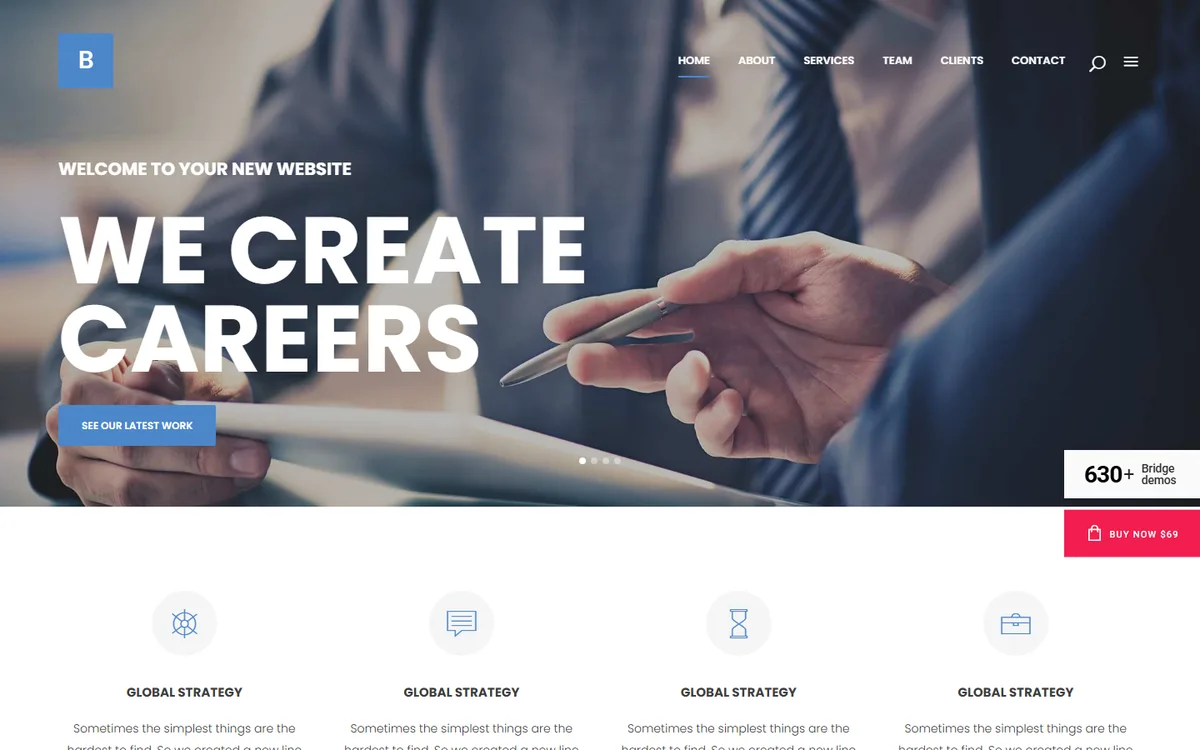 Corporation wpbakery web tasarım demosu