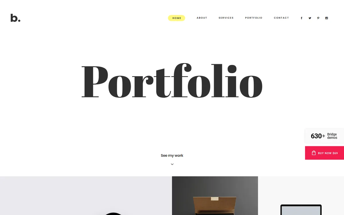 Freelance Designer wpbakery web tasarım demosu