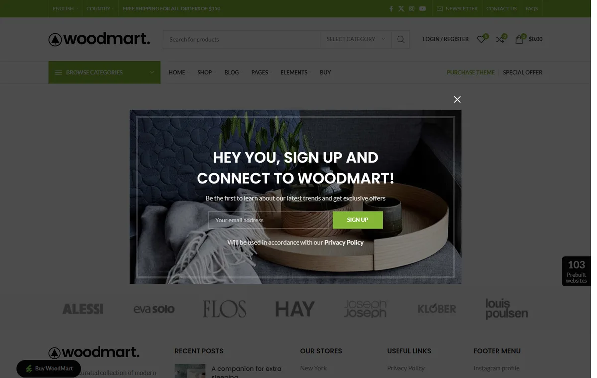 WoodMart-035 Renkli Moda Butiği web tasarım demosu